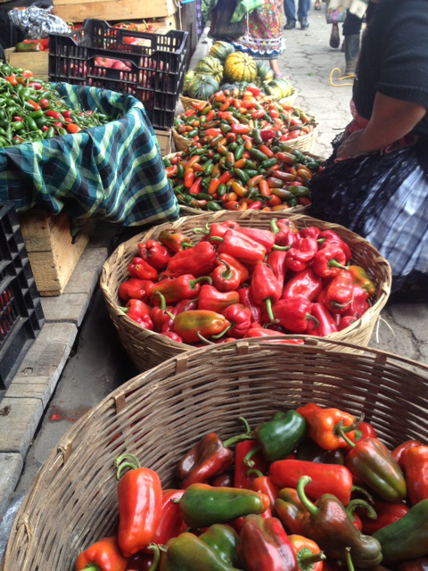Antigua farmers' market.